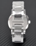  Shop Authentic Burberry The City Black Dial Silver Steel Strap Watch for Men - BU9351 - Luxxuri