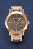  Shop Authentic Burberry The City Grey Dial Rose Gold Steel Strap Watch for Men - BU9353 - Luxxuri