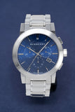  Shop Authentic Burberry The City Blue Dial Silver Steel Strap Watch for Men - BU9363 - Luxxuri