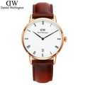  Shop Authentic Daniel Wellington Dapper St Mawes White Dial Brown Leather Strap Watch For Women - DW00100091 - Luxxuri
