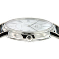  Shop Authentic Longines Presence 38.5mm Automatic White Dial Black Leather Strap Watch for Men - L4.921.4.11.2 - Luxxuri