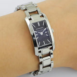  Shop Authentic Burberry Heritage Black Dial Silver Steel Strap Watch For Women - BU9601 - Luxxuri