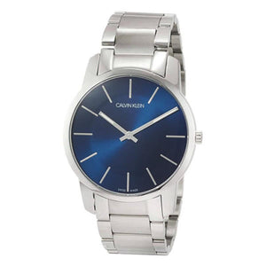  Shop Authentic Calvin Klein City Blue Dial Silver Steel Strap Watch for Men - K2G2114N - Luxxuri