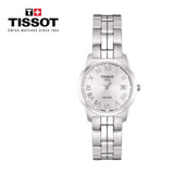  Shop Authentic Tissot T Classic PR100 Silver Dial Silver Steel Strap Watch For Women - T049.210.11.033.00 - Luxxuri