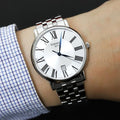 Tissot Carson Premium Silver Dial Silver Steel Strap Watch for Men - T122.417.11.033.00