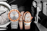  Shop Authentic Bvlgari Bvlgari Bvlgari Lady Diamonds Silver Dial Silver Steel Strap Watch for Women - BVLGARI103577 - Luxxuri