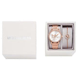  Shop Authentic Michael Kors Melissa Quartz Silver Dial Rose Gold Steel Strap Watch for Women - MK1052 - Luxxuri