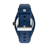  Shop Authentic Gucci Sync XXL Quartz Blue Dial Blue Rubber Strap Watch For Men - YA137104 - Luxxuri