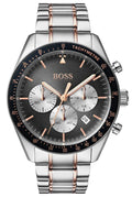 Shop Authentic Hugo Boss Trophy Chronograph Grey Dial Silver Steel Strap Watch for Men - 1513634 - Luxxuri