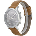  Shop Authentic Hugo Boss Spirit Grey Dial Brown Leather Strap Watch for Men - 1513691 - Luxxuri