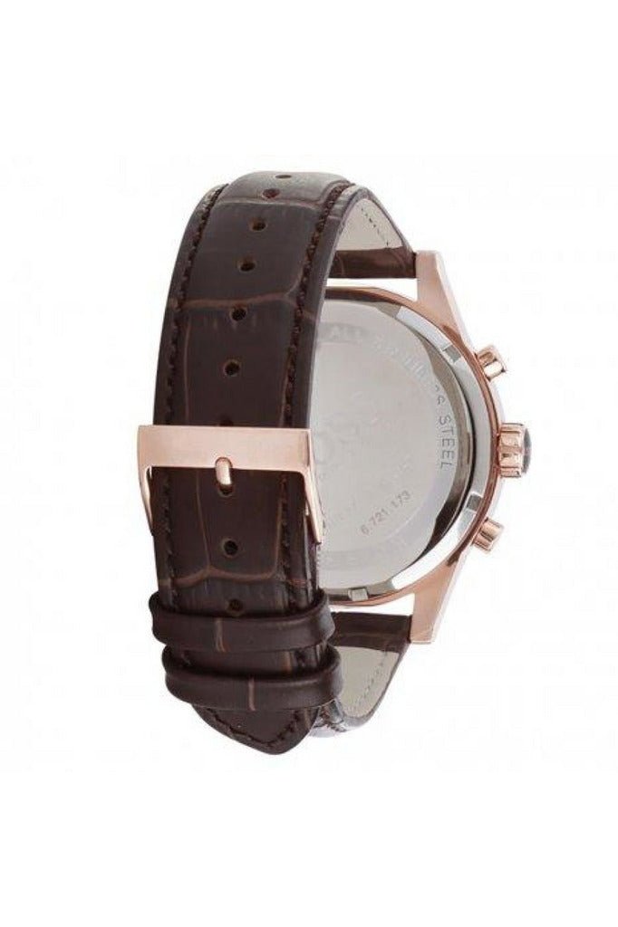  Shop Authentic Hugo Boss Jet Grey Dial Brown Leather Strap Watch for Men - 1513281 - Luxxuri