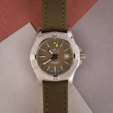  Shop Authentic Breitling Avenger Automatic GMT 43 Green Dial Green Nylon Strap Watch for Men - A17318101L1X1 - Luxxuri