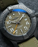  Shop Authentic Breitling Avenger Automatic GMT 45 Night Mission Green Dial Green Nylon Strap Watch for Men - V323952A1L1X1 - Luxxuri