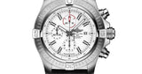  Shop Authentic Breitling Super Avenger Chronograph 48 White Dial Black Nylon Strap Watch for Men - A133751A1A1X1 - Luxxuri