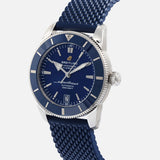  Shop Authentic Breitling Superocean Heritage B20 Automatic 42 Blue Dial Blue Mesh Bracelet Watch for Men - AB2010161C1S1 - Luxxuri