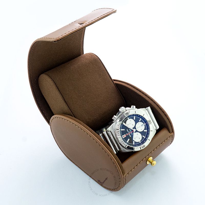  Shop Authentic Breitling Chronomat B01 42mm Black Dial Silver Steel Strap Watch for Men - AB0134101B1A1 - Luxxuri