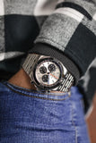  Shop Authentic Breitling Chronomat B01 42mm Silver Dial Silver Steel Strap Watch for Men - AB0134101G1A1 - Luxxuri
