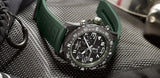  Shop Authentic Breitling Endurance Pro Black Dial Green Rubber Strap Watch for Men - X82310D31B1S1 - Luxxuri