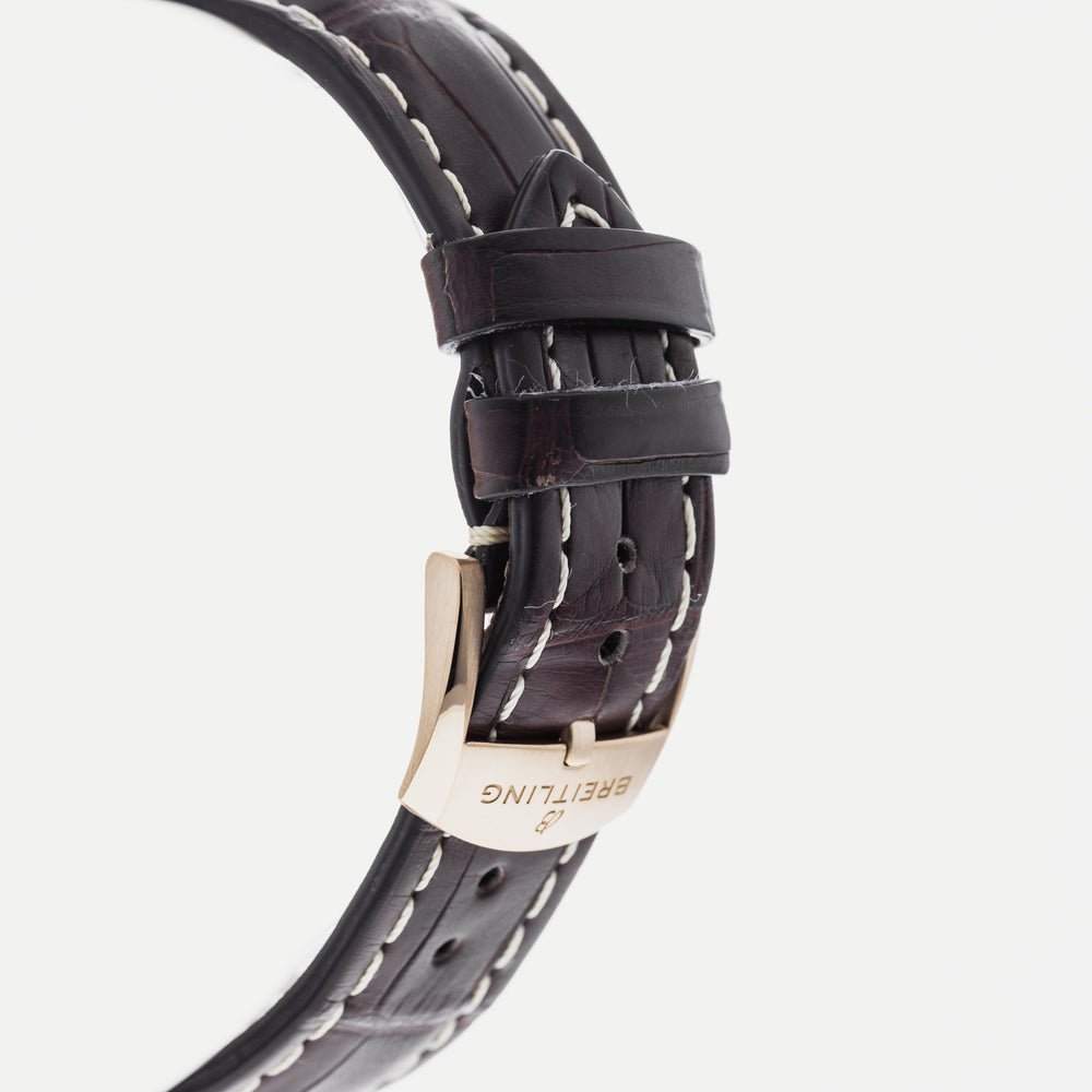  Shop Authentic Breitling Premier Automatic 40mm Silver Dial Black Leather Strap Watch for Men - A37340351G1P1 - Luxxuri