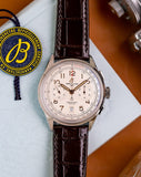  Shop Authentic Breitling Premier B01 Chronograph 42 White Dial Brown Leather Strap Watch for Men - AB0145211G1P1 - Luxxuri