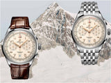  Shop Authentic Breitling Premier B01 Chronograph 42 White Dial Brown Leather Strap Watch for Men - AB0145211G1P1 - Luxxuri