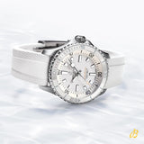  Shop Authentic Breitling Superocean Automatic 36 White Dial White Rubber Strap Watch for Men - A17377211A1S1 - Luxxuri
