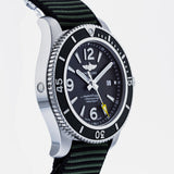  Shop Authentic Breitling Superocean Automatic 44mm Outerknown Green Dial Green Nylon Strap Watch for Men - A17367A11L1W1 - Luxxuri