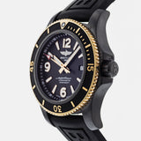  Shop Authentic Breitling Superocean Automatic 46mm Black Dial Black Rubber Strap Watch for Men - U17368221B1S1 - Luxxuri