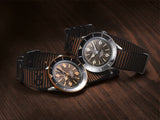  Shop Authentic Breitling Superocean Heritage '57 Outerknown Limited Edition Brown Dial Brown NATO Strap Watch for Men - U103701A1Q1W1 - Luxxuri