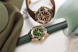  Shop Authentic Breitling Superocean Automatic 42 Green Dial Green Rubber Strap Watch for Men - N17375201L1S1 - Luxxuri