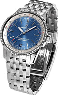  Shop Authentic Breitling Navitimer Automatic 38mm Stainless Steel Blue Dial Mens Watch - A17325211C1A1 - Luxxuri