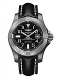  Shop Authentic Breitling Avenger II Seawolf Stainless Steel 45mm Volcano Black Leather Strap Mens Watch - A1733110/BC31/436X - Luxxuri