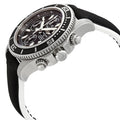  Shop Authentic Breitling Superocean Chronograph II 44mm Automatic Black Dial Black Leather Strap Mens Watch - A1334102/BA84 - Luxxuri