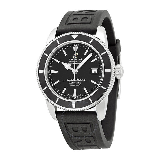  Shop Authentic Breitling Superocean Heritage Automatic 42mm Calibre 17 Black Dial Mens Watch - A1732124 - Luxxuri