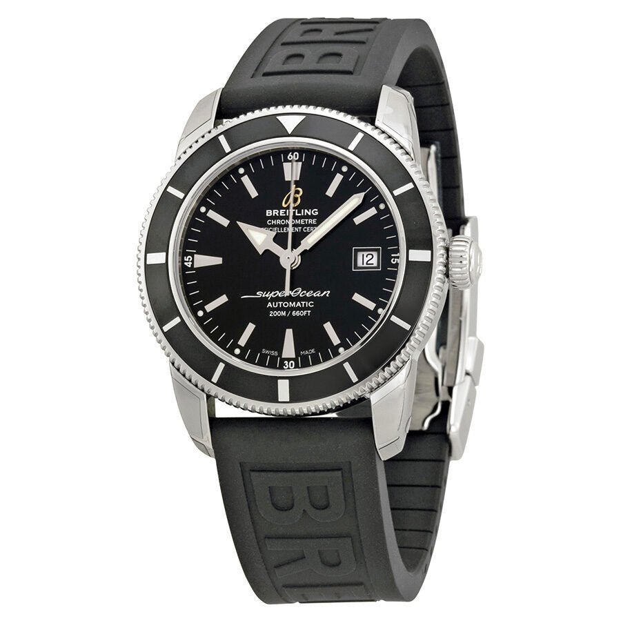 Shop Authentic Breitling Superocean Heritage Automatic 42mm Calibre 17 Black Dial Mens Watch - A1732124 - Luxxuri