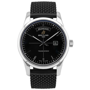  Shop Authentic Breitling Transocean Day & Date 43mm Automatic Mens Watch - A4531012/BB69/280S/ A20S.1 - Luxxuri