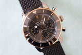  Shop Authentic Breitling Superocean Heritage B01 Chronograph 44 Black Dial Black Mesh Bracelet Watch for Men - UB01621A1M1S1 - Luxxuri