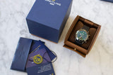  Shop Authentic Breitling Superocean Heritage B01 Chronograph 44 Green Dial Black Mesh Bracelet Watch for Men - MB01621A1L1S1 - Luxxuri