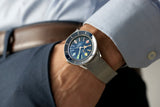  Shop Authentic Breitling Superocean Heritage '57 Special Edition II Blue Dial Silver Mesh Bracelet Watch for Men - A103702A1C1A1 - Luxxuri
