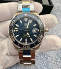  Shop Authentic Tag Heuer Aquaracer Calibre 5 Blue Dial Silver Steel Strap Watch for Men - WAY201B.BA0927 - Luxxuri