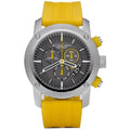  Shop Authentic Burberry Sport Chronograph Grey Dial Yellow Rubber Strap Watch for Men - BU7712 - Luxxuri