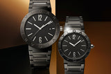  Shop Authentic Bvlgari Bvlgari Lady Black Dial Black Steel Strap Watch for Women - BVLGARI103557 - Luxxuri