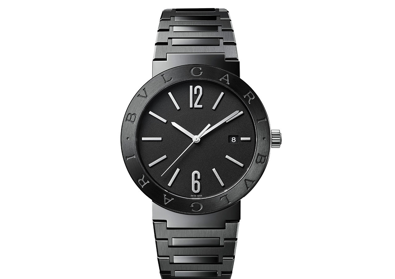  Shop Authentic Bvlgari Bvlgari Lady Black Dial Black Steel Strap Watch for Women - BVLGARI103557 - Luxxuri