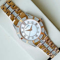  Shop Authentic Bulova Crystal Mother of Pearl Dial Rose Gold Steel Strap Watch for Women - 98L197 - Luxxuri