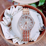  Shop Authentic Bulova Crystal Collection Silver Crystals Dial Two Tone Steel Strap Watch for Women - 98L235 - Luxxuri