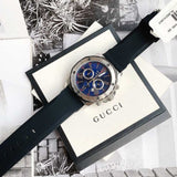  Shop Authentic Bulova Marine Star Blue Dial Black Silicone Strap Watch for Men - 98B258 - Luxxuri