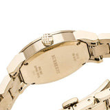  Shop Authentic Burberry The City White Dial Gold Steel Strap Watch for Women - BU9103 - Luxxuri