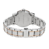  Shop Authentic Burberry The City Silver Dial Two Tone Steel Strap Watch for Women - BU9205 - Luxxuri