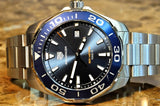  Shop Authentic Tag Heuer Aquaracer Blue Dial Watch for Men - WAY101C.BA0746 - Luxxuri