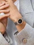  Shop Authentic Gucci G Timeless Black Dial Two Tone Steel Strap Watch For Women - YA126512 - Luxxuri